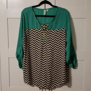 Ladies 3/4 sleeve top